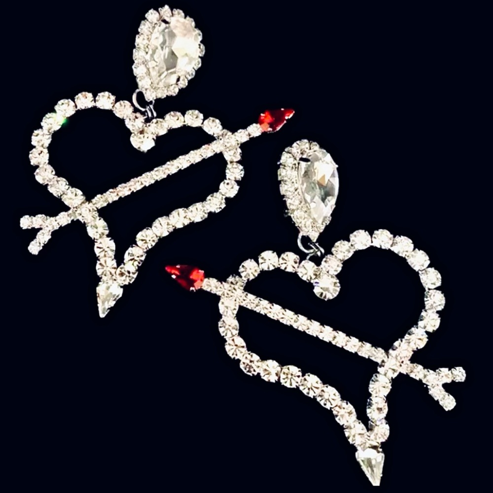 Heart earrings